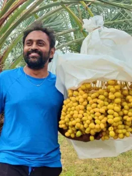 'I Took a Leap of Faith': Former Engineer Grows Rare Yellow Dates, Earns Rs 3.5 Lakh/Acre