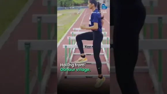 Haryana Girl's Sensational Run Takes Her to Paris Olympics! #shorts #parisolympics