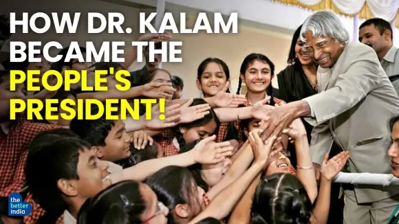 How Dr. Kalam Became the People's President! #india #missilemanofindia