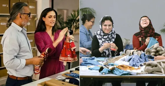 ‘These Dolls Tell Their Stories’: How This Couple’s ‘SilaiWali’ Is Empowering 70 Afghan Women Refugees in India