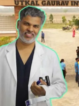 Odisha Doctor Builds School On The Same Land Where He Used to Work As a Daily Wage Labourer