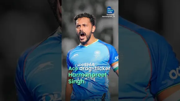 Punjab Fields to Olympic Dreams: Harmanpreet Singh's Rise! #shorts #hockey #paris2024