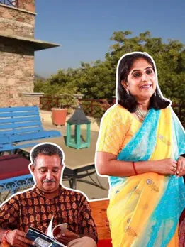 Ex-Army Officer & His Wife Turn Barren Udaipur Land Into Flourishing Homestay