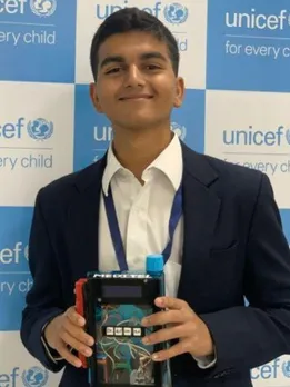 15-YO's Mini Robot Reminds The Elderly to Take Their Medicines on Time; Recognised by UNICEF