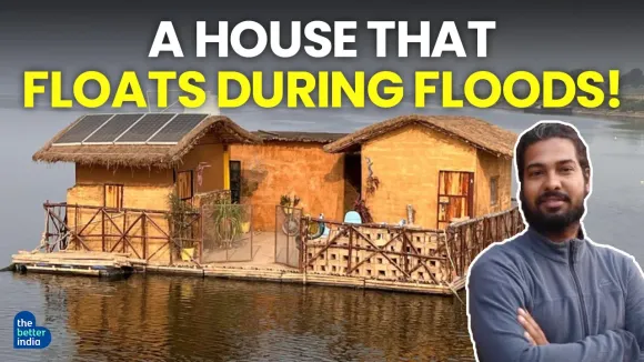 A House That Floats During Floods!