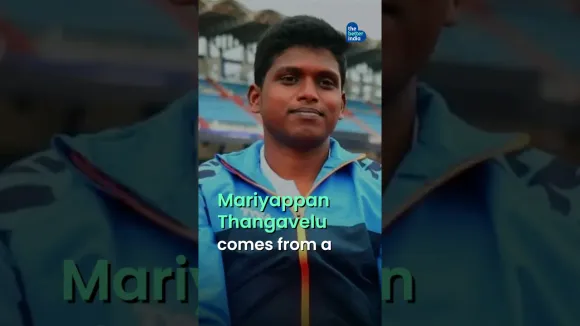 This laborer’s son created history at the 2024 Paralympics! #shorts #sports #highjump #paris2024