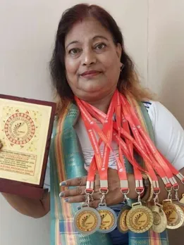At 62, Ranjita Gogoi Shatters Stereotypes as Assam’s Iron Lady & International Swimming Champion
