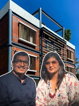 How an Architect Duo Built an Eco-Friendly, Fire-Resistant Steel Home in Aurangabad