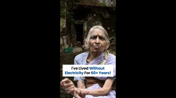Dr Hema Sane lives without electricity in Pune