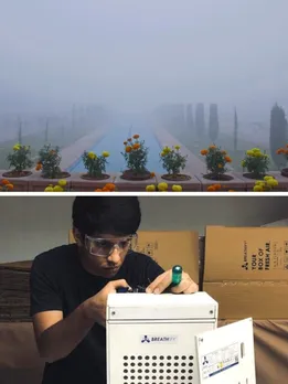 As the Taj Mahal Fades in Smog, Here’s a 22-YO’s Solution to Delhi’s AQI Crisis