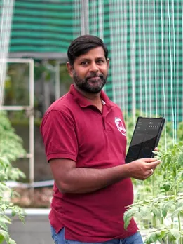 Thiruvananthapuram IT Professional Makes Urban Farming Easy & Saves 80% Water With Hydroponics