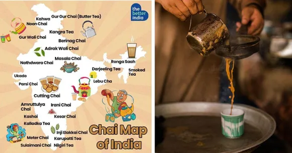 Chai Map of India: Sip Through 26 Unique Teas & Their Fascinating Stories