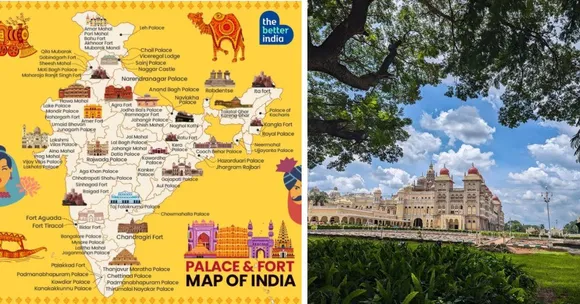 The Ultimate Map of India’s Forts & Palaces: Explore Royal Heritage From Kashmir to Kanyakumari