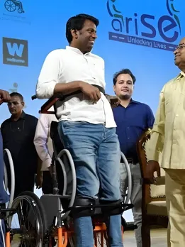 IIT-M’s Groundbreaking Innovation Helps Wheelchair Users Stand With the Press of a Button
