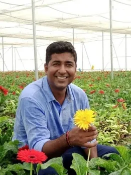 Engineer Quits Microsoft Job, Turns Farmer, & Earns Rs 18 Lakh/Year Growing Gerbera Flowers