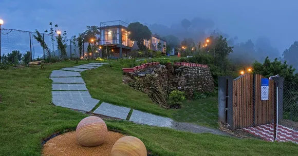 Sustainable Homestay in Uttarakhand Offers Stunning Mountain Views Through Glass Walls