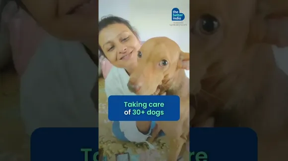 Actor rescues 1.5-month-old puppy abused.