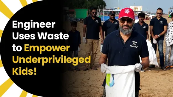 Engineer Uses Waste to Empower Underprivileged Kids!