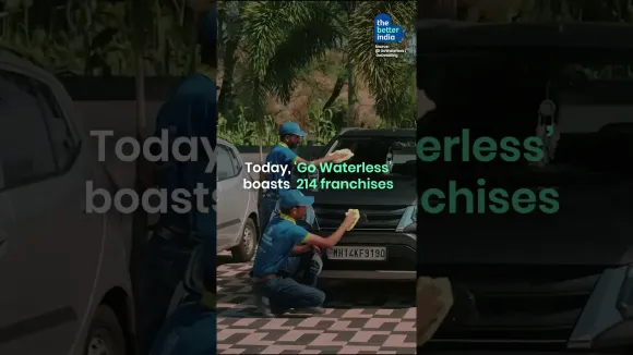 Pune Man’s Waterless Carwash Saves 12 Lakh Litres Of Water Daily!