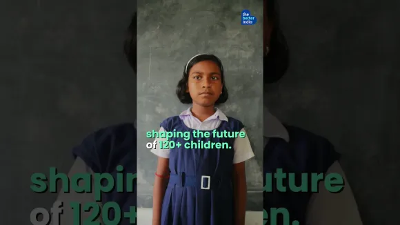 Retired Teacher Runs Free School for 100+ Underprivileged Kids!