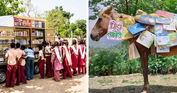 From Horses to Vans: How India’s Mobile Libraries Are Bringing Books to Kids and Seniors
