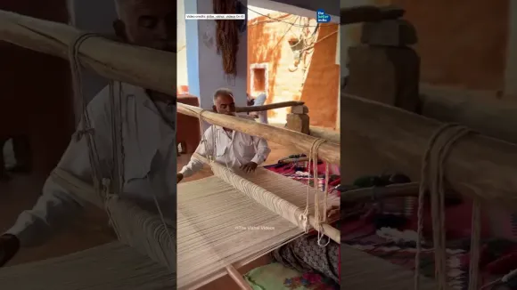 Rajasthan's Salawas Village Is Home To A 700-YO Tradition Of Weaving Durries