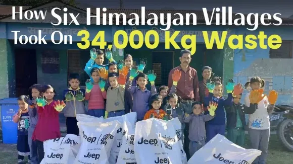 How Six Himalayan Villages Took On 34,000 Kg Waste