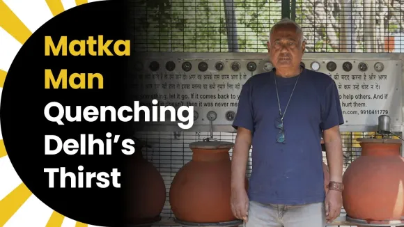 Matka Man Quenching Delhi’s Thirst