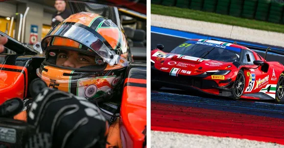 This 26-YO From Chennai Is the Only Indian Racing a Ferrari in the Italian GT Championship