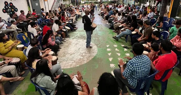 Why 140 Strangers Meet in a Bengaluru Warehouse Every Weekend — With Drums in Hand