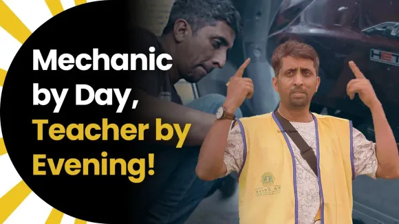 Mechanic by Day, Teacher by Evening