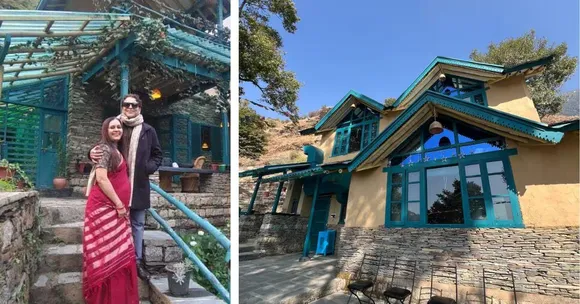 Why This Filmmaker Couple Gave Up Luxe London Life to Build A Mud & Bamboo Mountain Retreat In Himachal