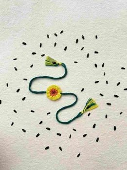 These Colourful Rakhis Turn Into Basil, Pumpkin, & Spinach Plants!