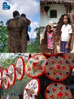 Eco-Friendly & Ancient: India’s Beautiful Rain Gear Made From Leaves & Bamboo