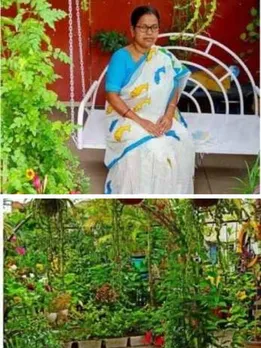 At 54, This Woman From Kolkata Turned Her Garden Into a YouTube Hit With Over 1 Lakh Subscribers!