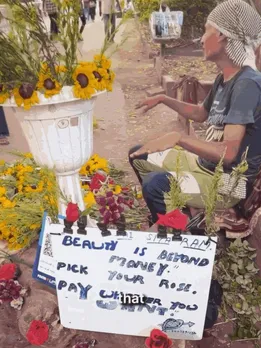 Why This Man Sits Outside Victoria Memorial In Kolkata Giving Away Flowers For Free