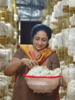 Kerala Woman Turns Mushrooms Into  Rs 50 Lakh/Year Biz, Trains 10000 Farmers