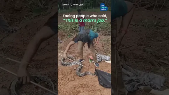 She rescued 800+ Snakes in Just 7 Years.