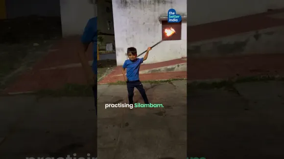 8-YO Silambam Star Leaves Internet Awestruck