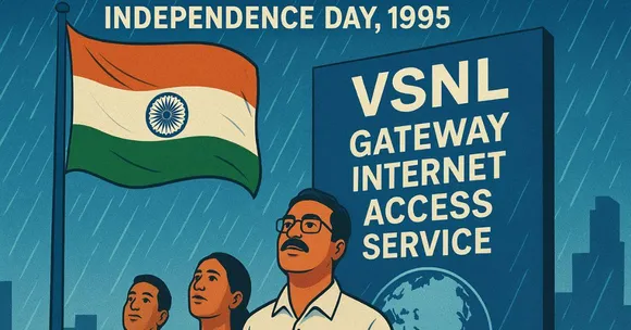 From One Internet Launch to 900 Million Users: How Independence Day 1995 Connected India