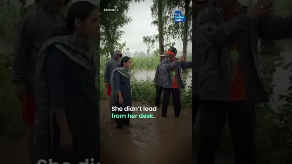 Breaking Barriers, Amritsar’s First Woman DC Leads Flood Relief