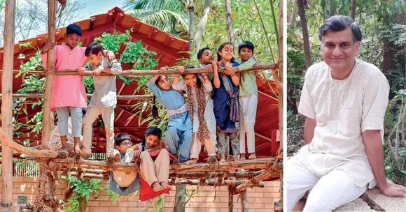 Meet the Ex-Techie Who Left Germany To Build a Free School Where Kids Weave, Sing & Grow Food