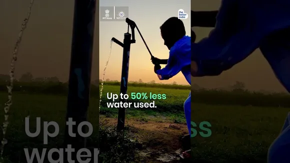 Data-Driven Irrigation Saves 3000+ Crore Litres of Water