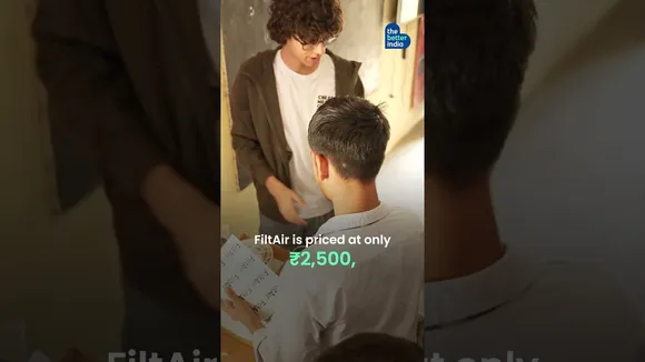 This 17 YO Built A DIY Air Purifier From Cardboard!