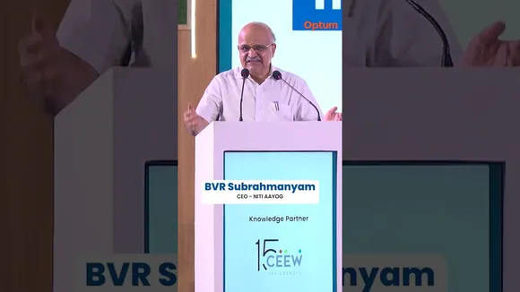 B. V. R. Subrahmanyam, CEO of NITI Aayog