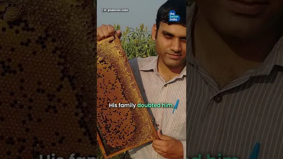 He quit engineering to build a Rs 2 crore honey business