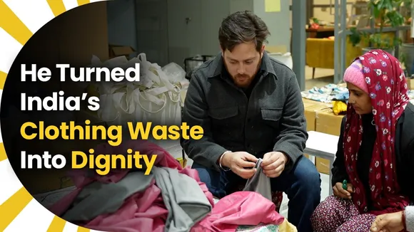 He Turned India's Clothing Waste Into Dignity