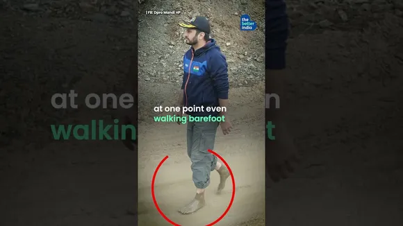 Mandi’s DC Walks Barefoot Through Flooded Villages