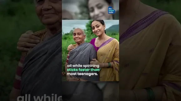 This Grandmother Performs Flow Art To Feed Her Grandkids