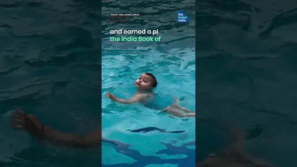Just 1 Year 9 Months, India’s Youngest Swimmer